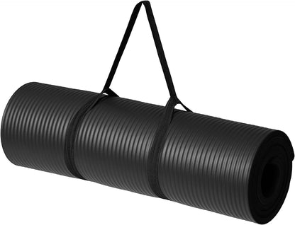 Thick Exercise Mat With Strap