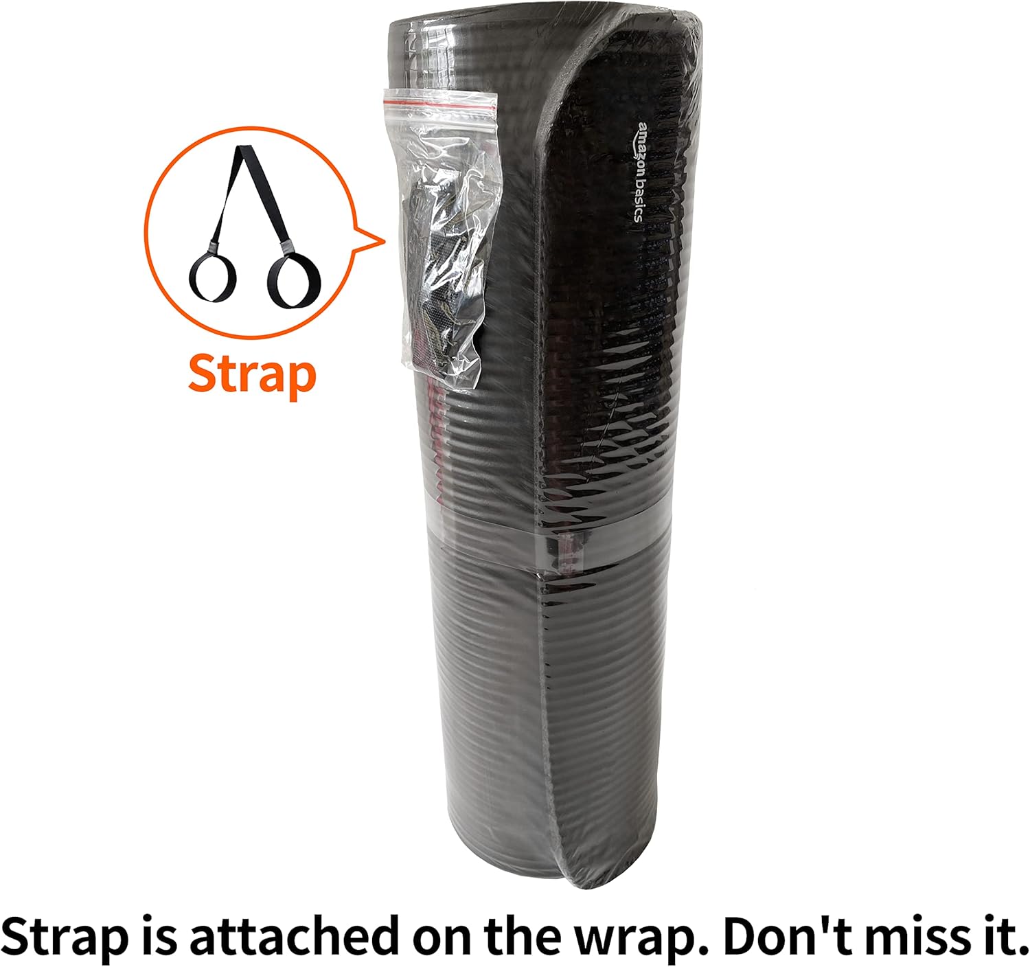 Thick Exercise Mat With Strap