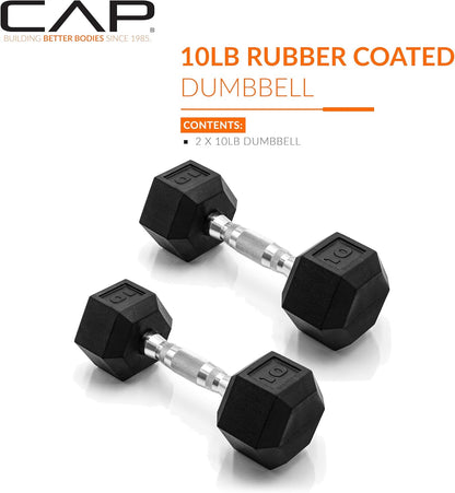 Coated Dumbbell Weight Pairs | Multiple Options