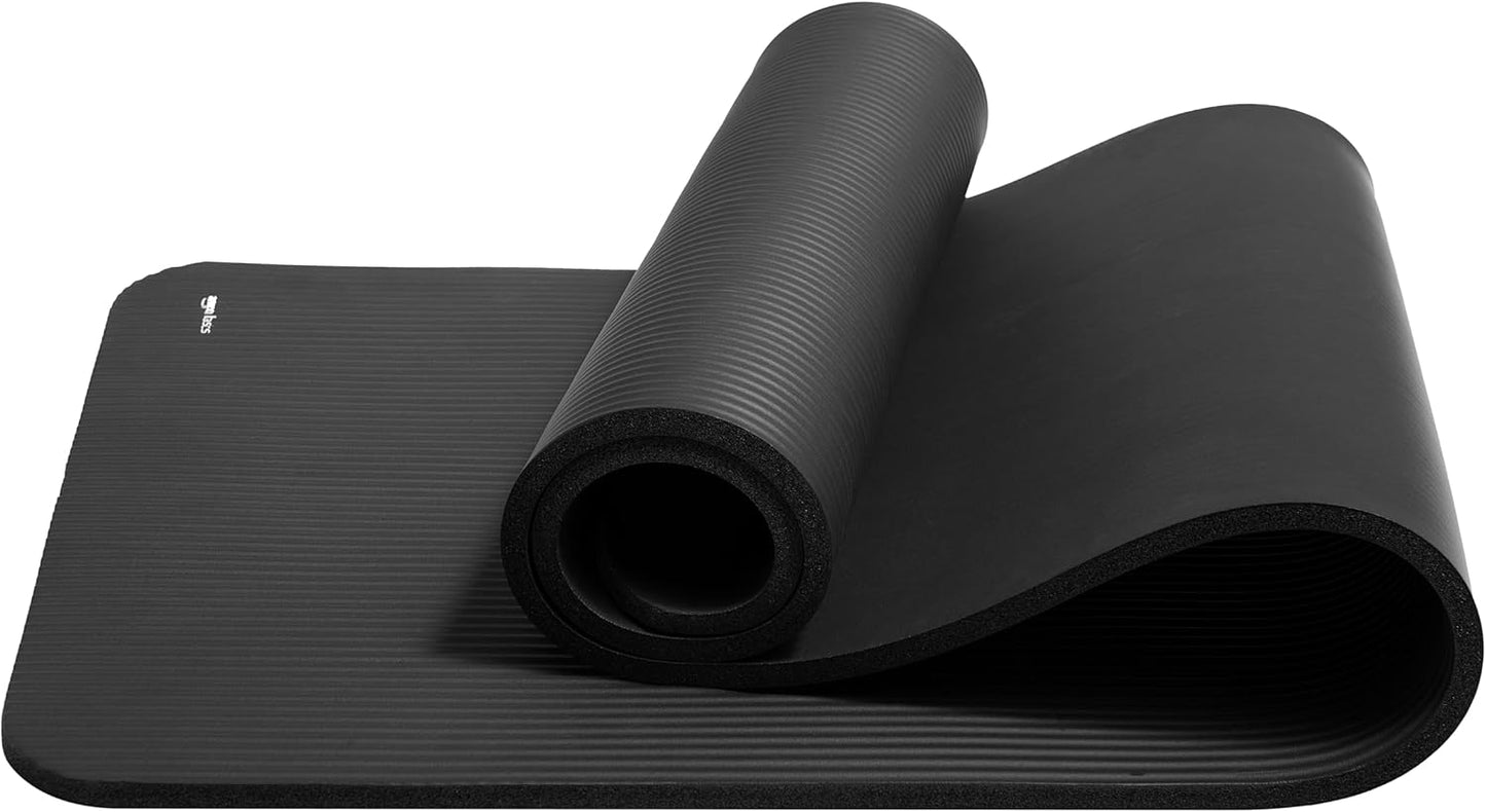 Thick Exercise Mat With Strap